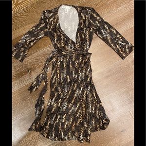 Diane von Furstenberg DVF Wrap Dress Size 2